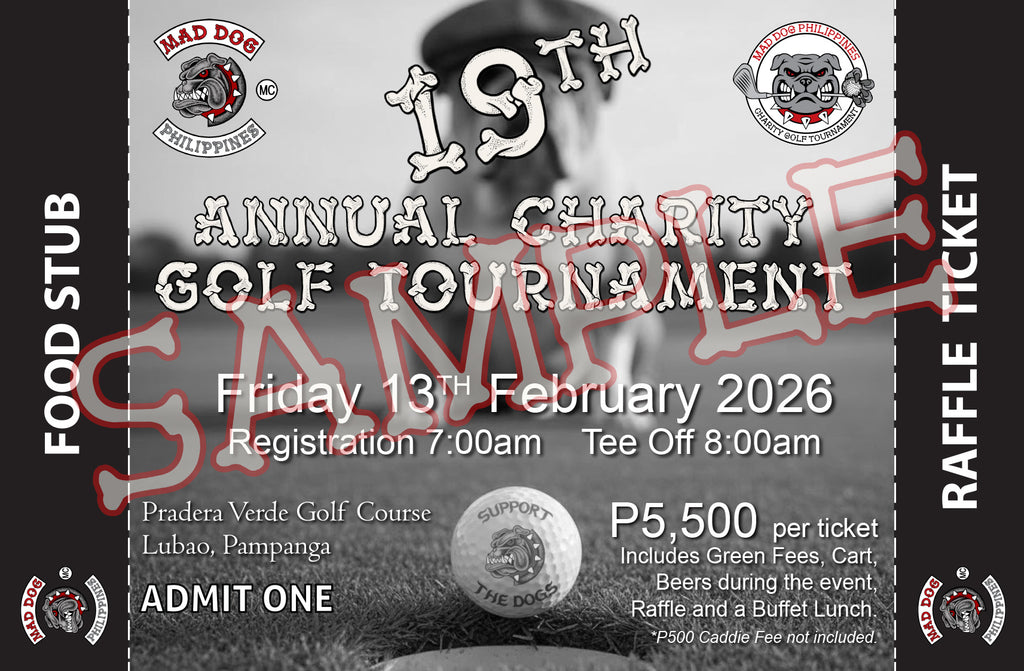 Mad Dog Golf Ticket 2026